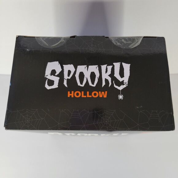 Halloween Outdoor Yard Inflatable 5ft Ghost Waving Walking Dog Spooky Witch Hat - Picture 4 of 10